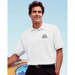 055 Hanes Stedman Men's 7 oz. Cotton Pique Polo