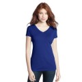 DT282 District® - Juniors Modal Blend Double V-Neck Tee