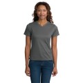 L468V Sport-Tek - Dri-Mesh Ladies V-Neck T-Shirt