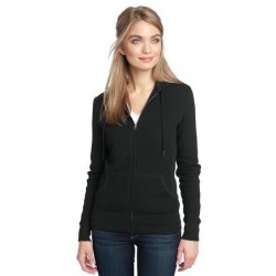 DM430 District Made® - Ladies Heavyweight Thermal Full-Zip Hoodie