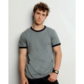 3055C Canvas Men’s 4.2 oz. Heather Ringer Jersey T-Shirt