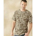 3906 Code V Adult Camouflage Cotton T-Shirt