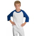 YT200 Sport-Tek® Youth Colorblock Raglan Jersey