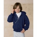 P480 Hanes Youth 7.8 oz. ComfortBlend® EcoSmart® 50/50 Full-Zip Hood